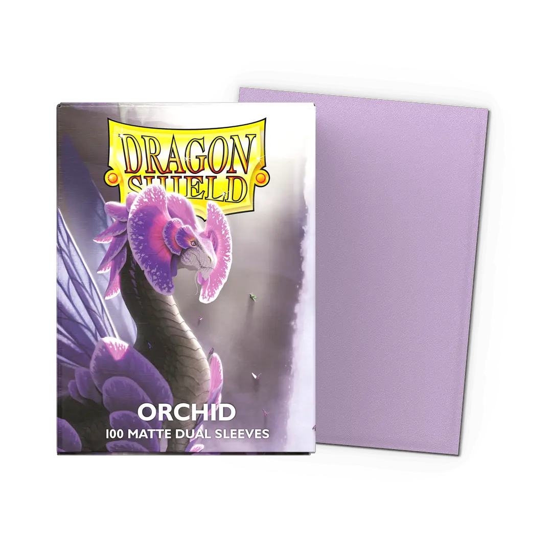 Dragon Shield Standard Dual Matte Sleeves: Orchid (100ct.)
