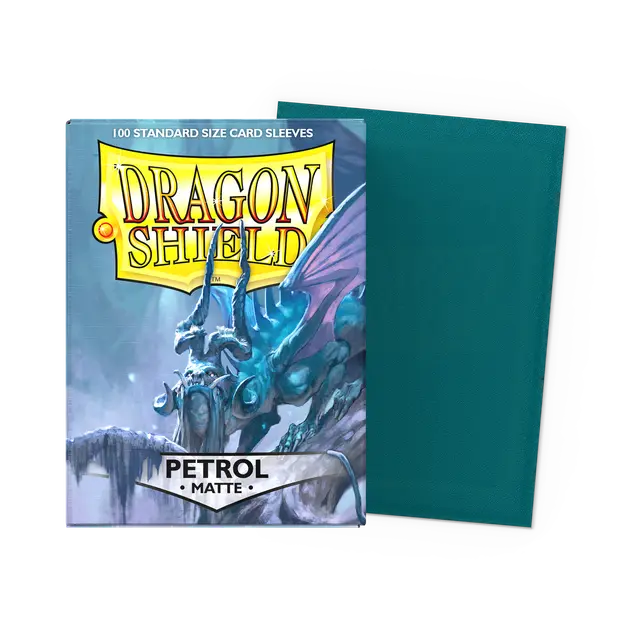 Dragon Shield Standard Matte Sleeves: Petrol (100ct.)