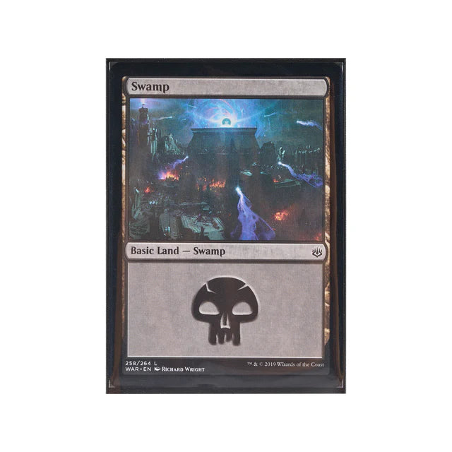 Arcane Fortress Synergy Inner Card Sleeves: Standard - Pitch Black (105ct)
