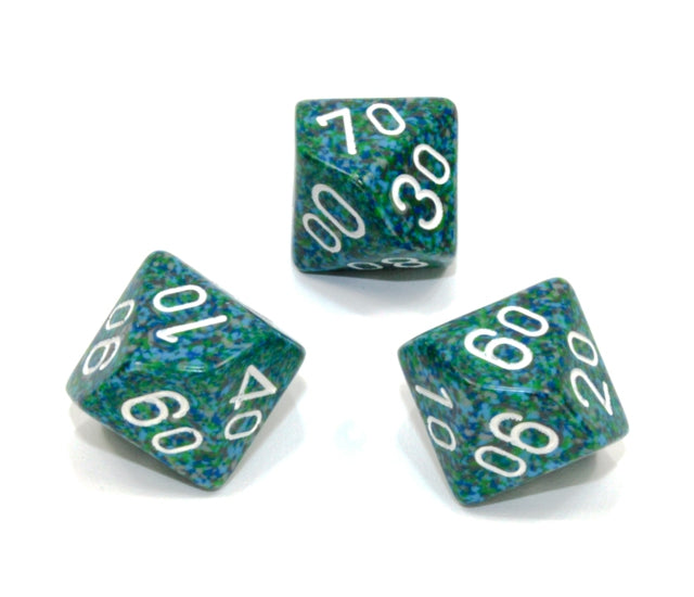 Chessex Polyhedral Dice Set: Speckled (Sea)