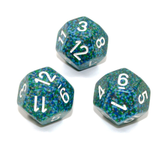 Chessex Polyhedral Dice Set: Speckled (Sea)