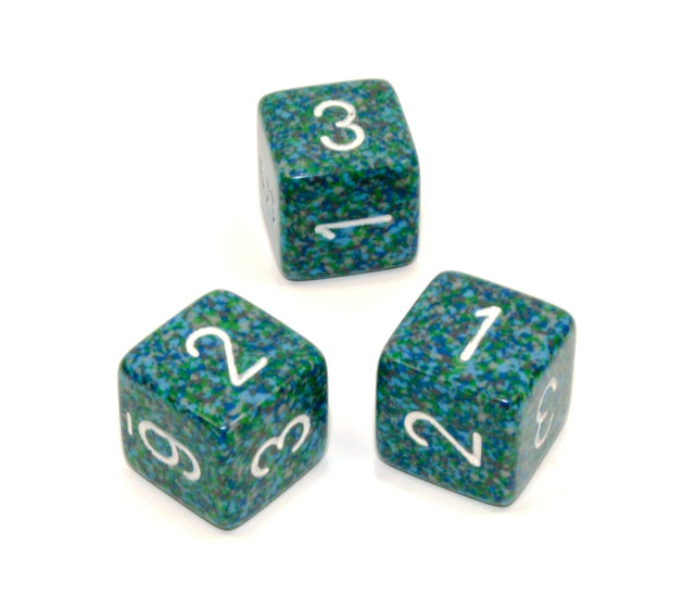 Chessex Polyhedral Dice Set: Speckled (Sea)