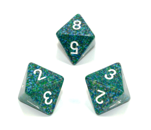 Chessex Polyhedral Dice Set: Speckled (Sea)