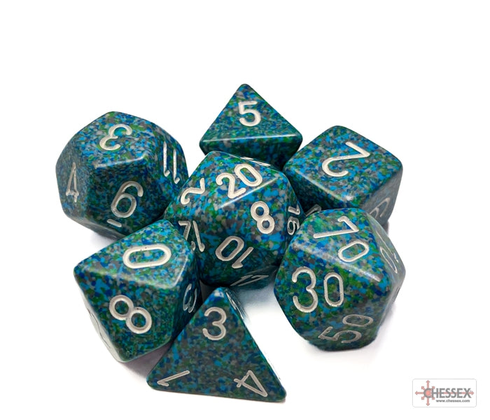 Chessex Polyhedral Dice Set: Speckled (Sea)