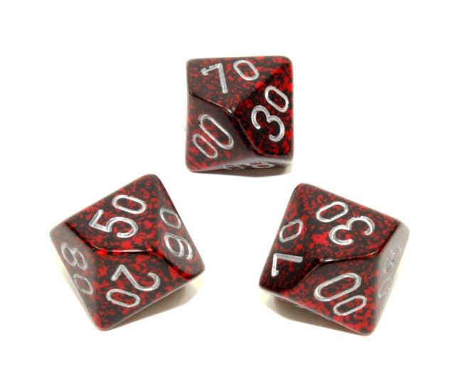 Chessex Polyhedral Dice Set: Speckled (Silver Volcano)