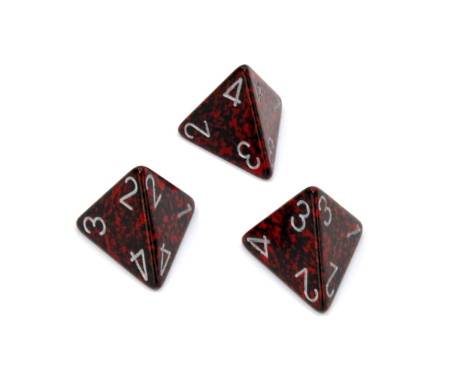 Chessex Polyhedral Dice Set: Speckled (Silver Volcano)