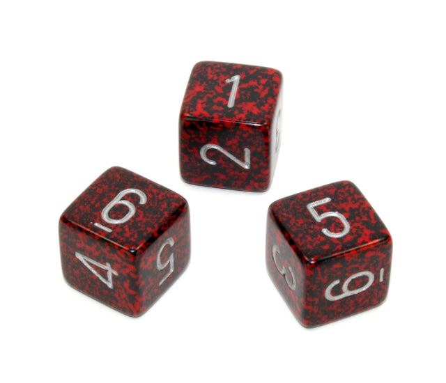 Chessex Polyhedral Dice Set: Speckled (Silver Volcano)