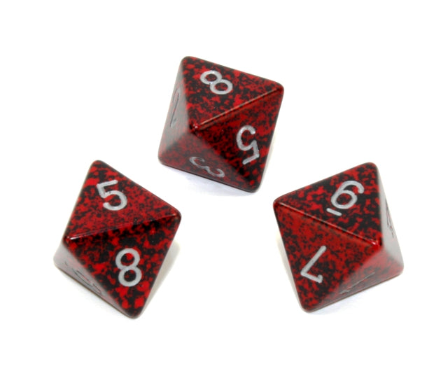 Chessex Polyhedral Dice Set: Speckled (Silver Volcano)