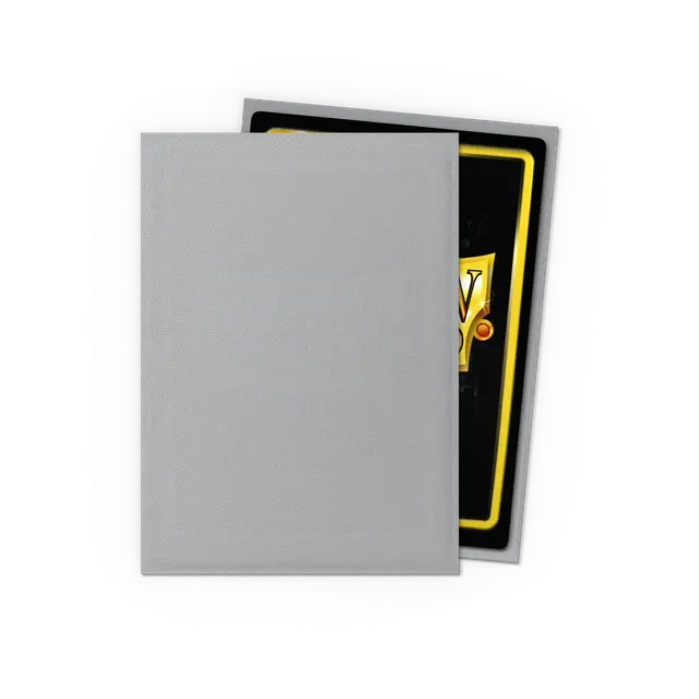 Dragon Shield Standard Matte Sleeves: Silver (100ct.)