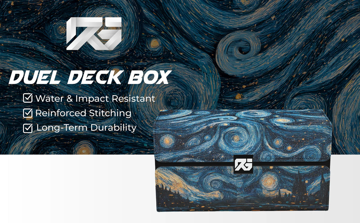 Realm Guard Dual Deck Box: Starry Black Lotus