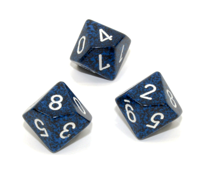 Chessex Polyhedral Dice Set: Speckled (Stealth)