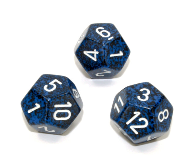Chessex Polyhedral Dice Set: Speckled (Stealth)