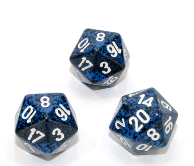 Chessex Polyhedral Dice Set: Speckled (Stealth)