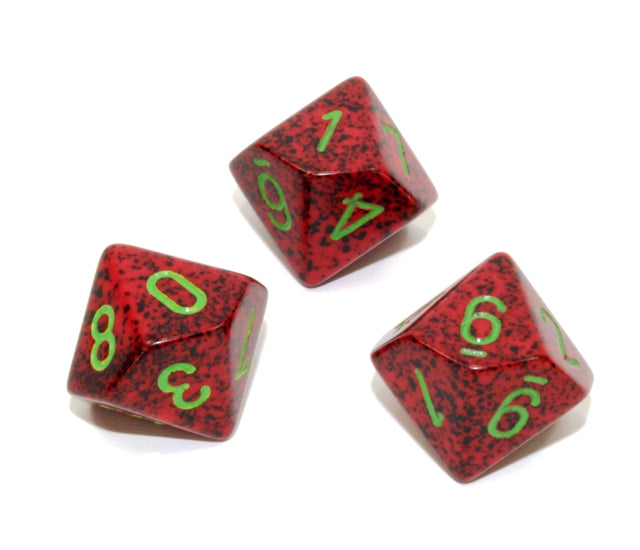 Chessex Polyhedral Dice Set: Speckled (Strawberry)