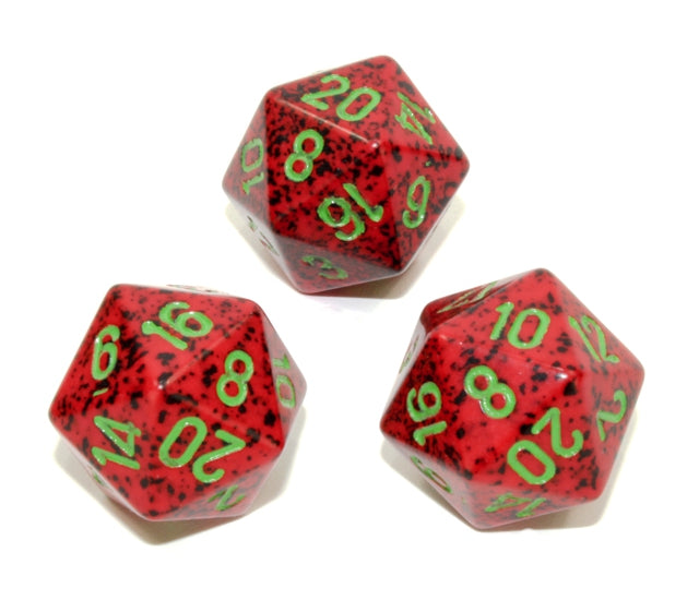Chessex Polyhedral Dice Set: Speckled (Strawberry)