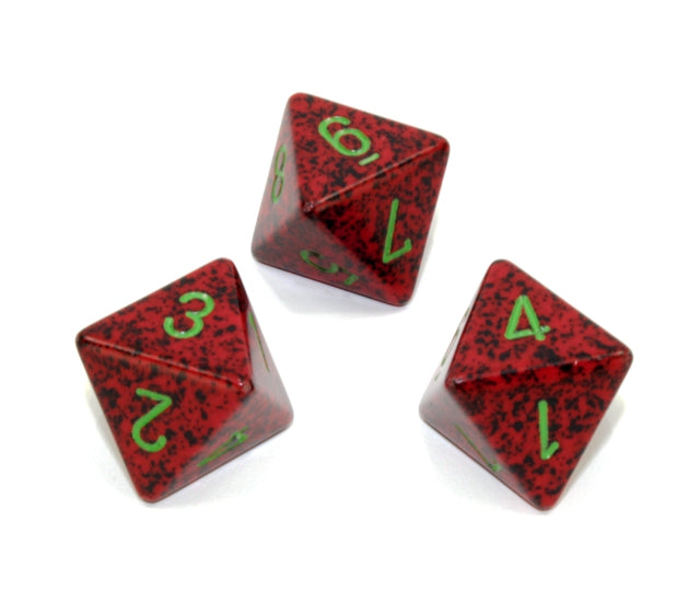 Chessex Polyhedral Dice Set: Speckled (Strawberry)
