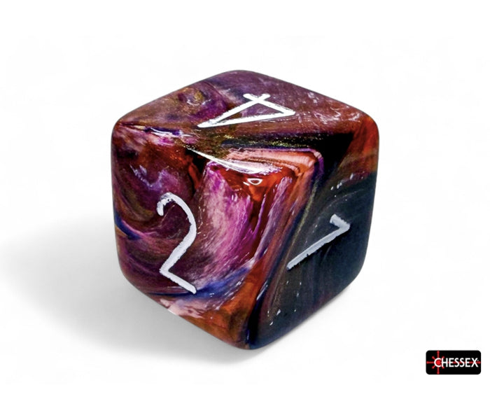 Chessex Polyhedral Dice Set: Festive (Symphony/White)