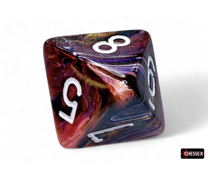 Chessex Polyhedral Dice Set: Festive (Symphony/White)