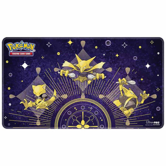 Pokemon Playmats: Abra Evolutions Stitched Playmat