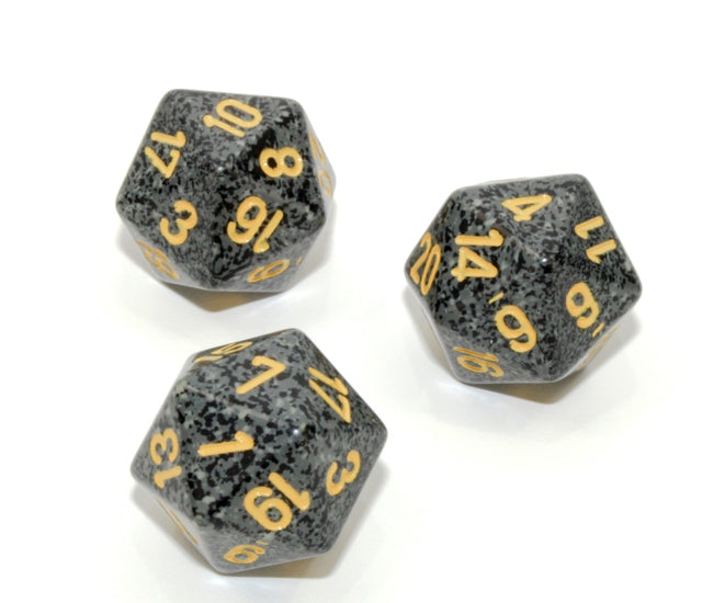 Chessex Polyhedral Dice Set: Speckled (Urban Camo)