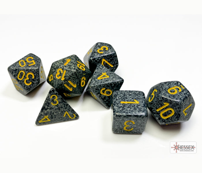 Chessex Polyhedral Dice Set: Speckled (Urban Camo)