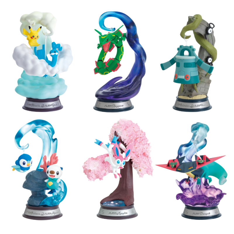 Re-Ment Pokémon Blind Box: Swing Vignette Collection 2