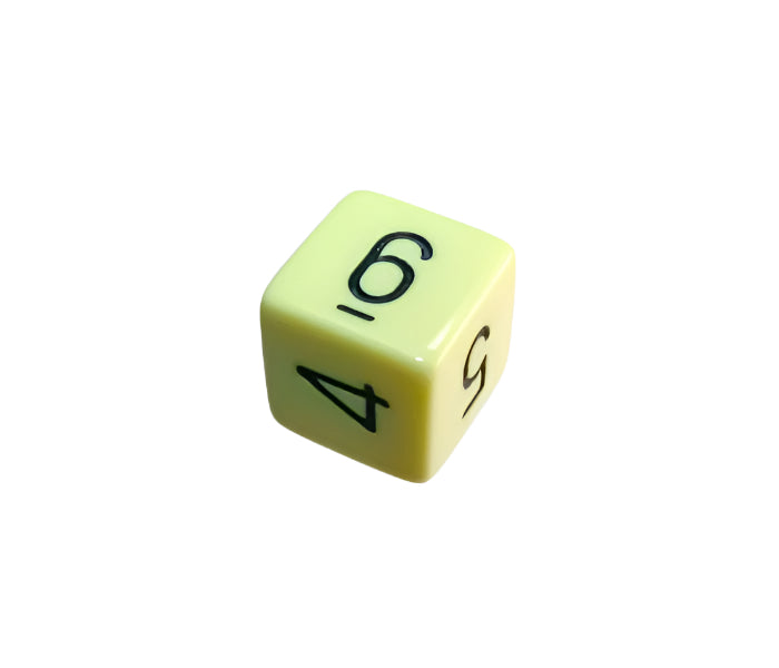 Chessex Polyhedral Dice Set: Opaque (Pastel Yellow/Black)