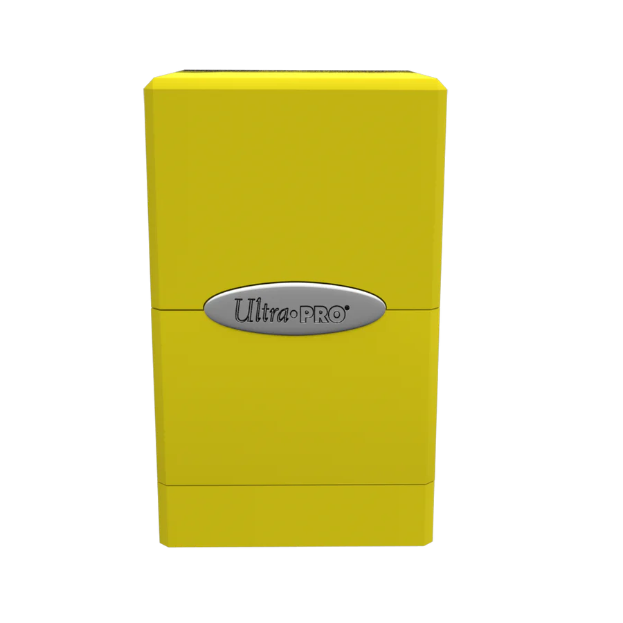 Ultra Pro Satin Tower: Bright Yellow