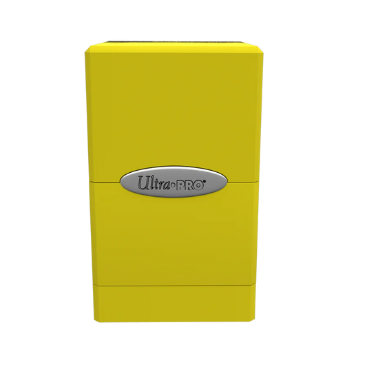 Ultra Pro Satin Tower: Bright Yellow