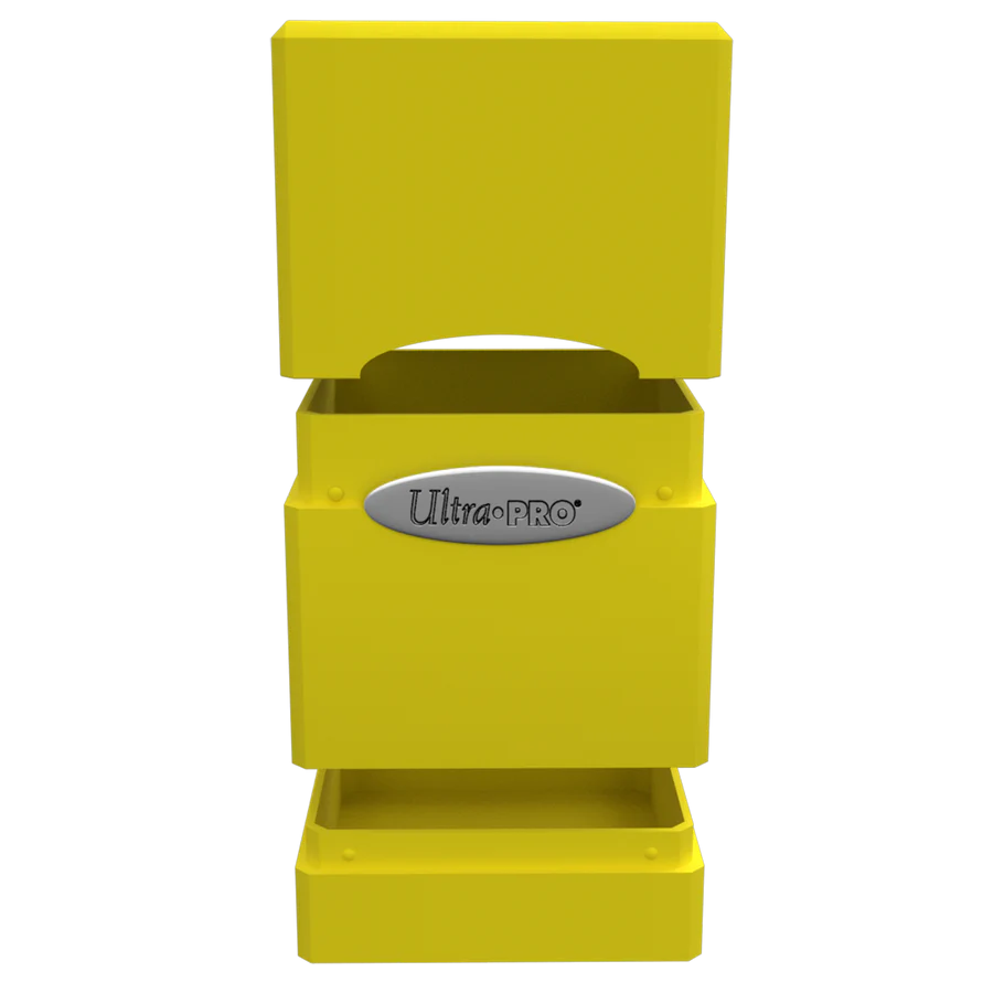 Ultra Pro Satin Tower: Bright Yellow