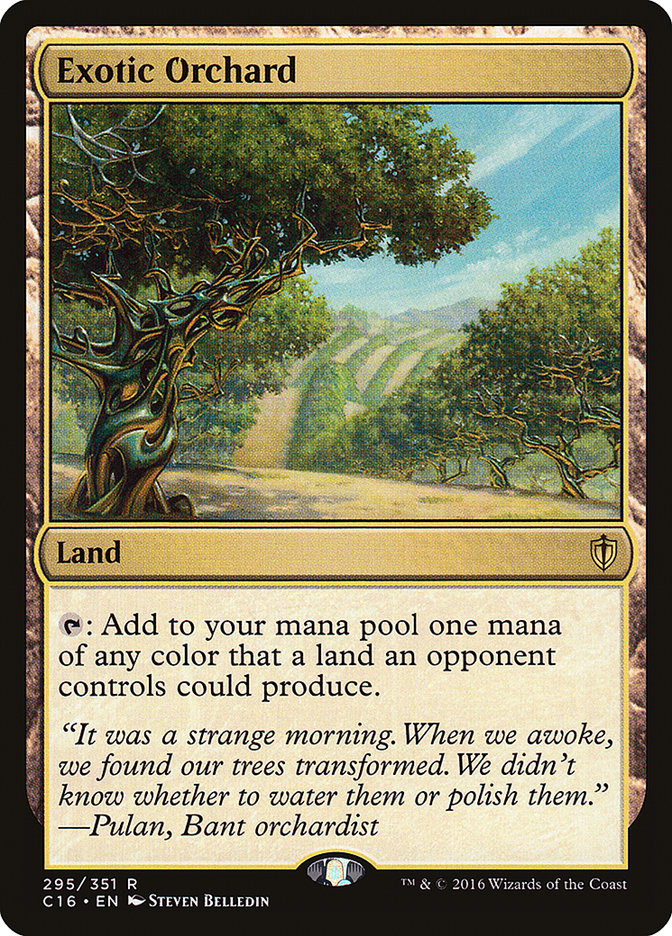 Exotic Orchard [Commander 2016]