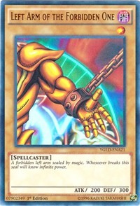 Left Arm of the Forbidden One (A) [YGLD-ENA21] Ultra Rare