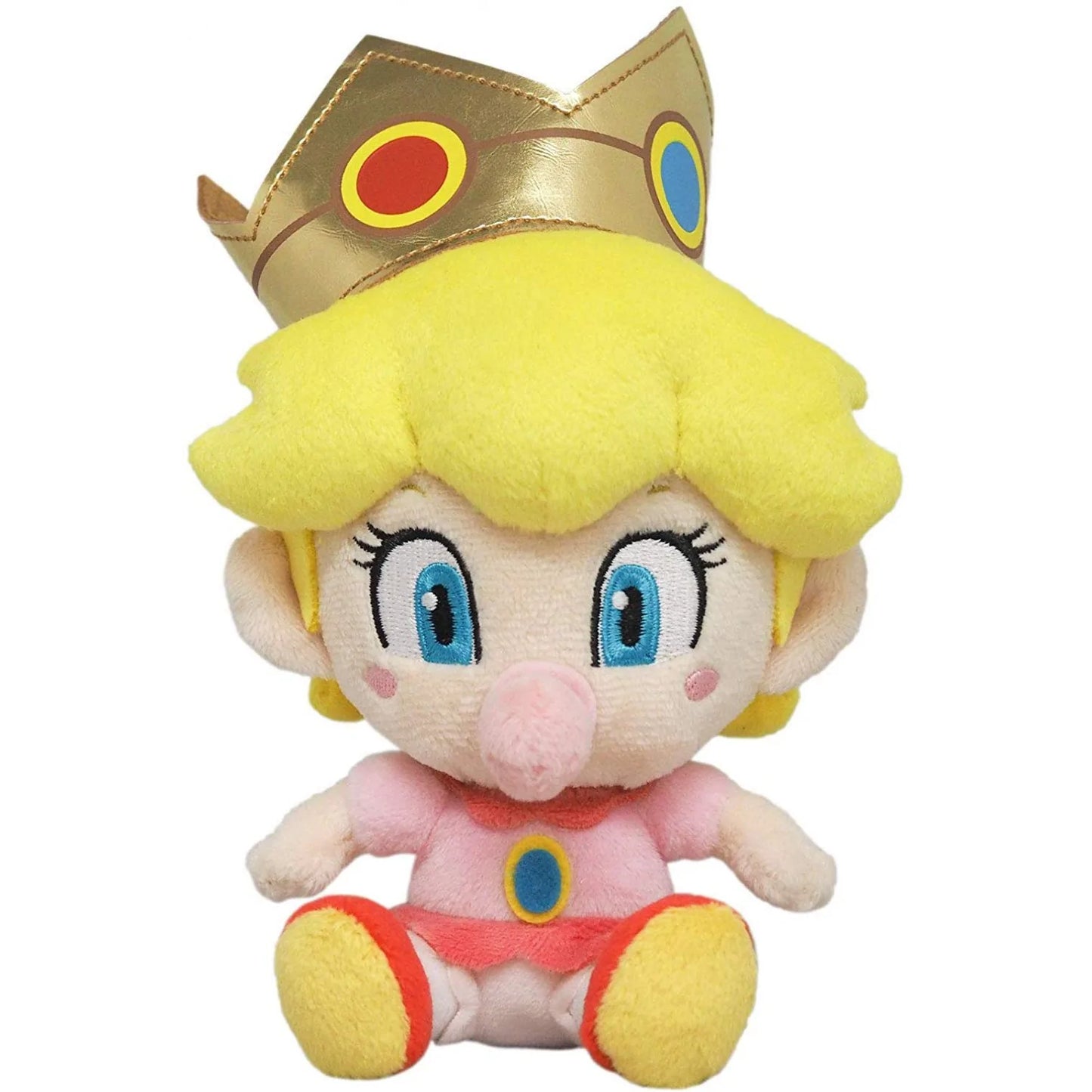 Super Mario All Star: Baby Peach Plush, 6"