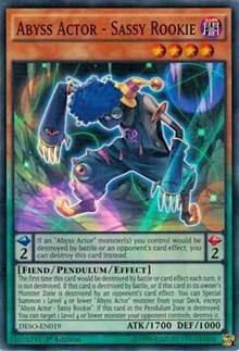 Abyss Actor - Sassy Rookie [DESO-EN019] Super Rare - Board Wipe