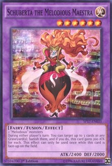 Schuberta the Melodious Maestra (Starfoil) [SP17-EN035] Starfoil Rare
