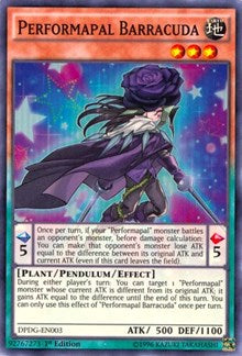 Performapal Barracuda [DPDG-EN003] Super Rare