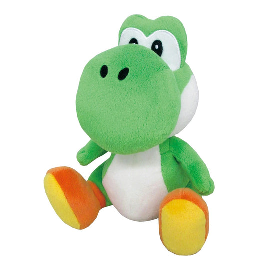 Super Mario All Star: Green Yoshi Plush, 7"
