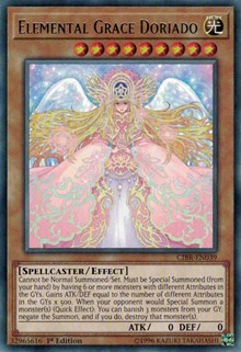 Elemental Grace Doriado [CIBR-EN039] Rare