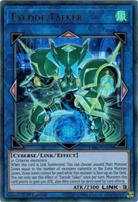 Excode Talker [EXFO-EN038] Ultra Rare