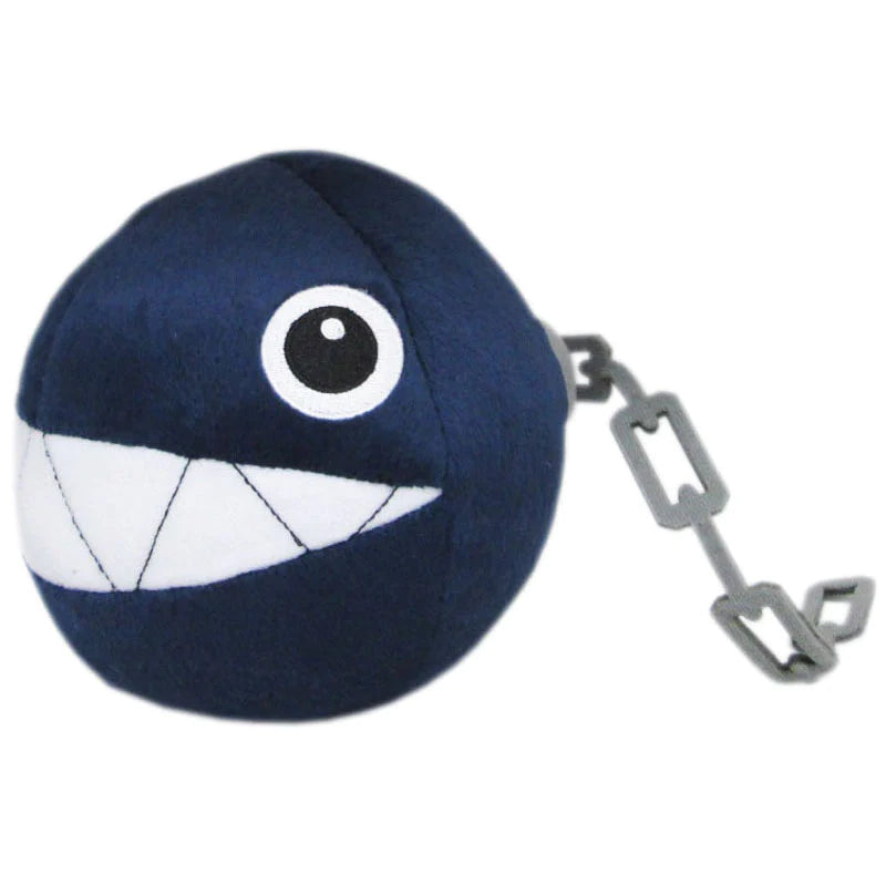 Super Mario All Star: Chain Chomp Plush, 5"