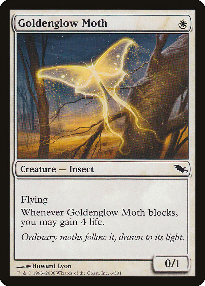 Goldenglow Moth [Shadowmoor]