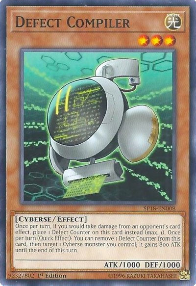 Defect Compiler (Starfoil) [SP18-EN008] Starfoil Rare