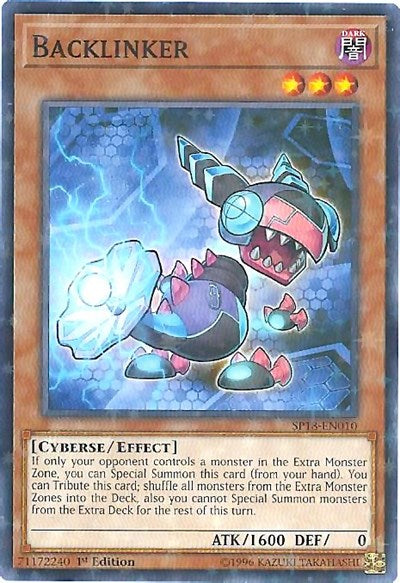 Backlinker (Starfoil) [SP18-EN010] Starfoil Rare