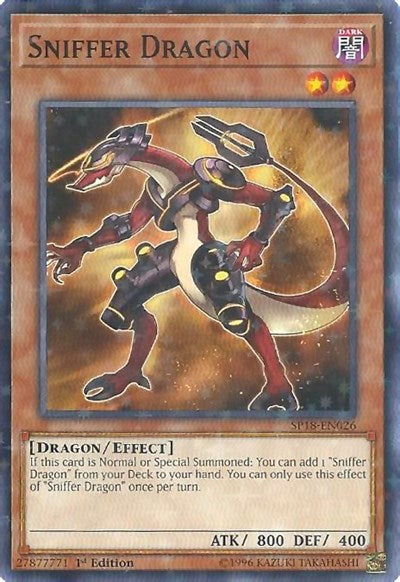 Sniffer Dragon (Starfoil) [SP18-EN026] Starfoil Rare