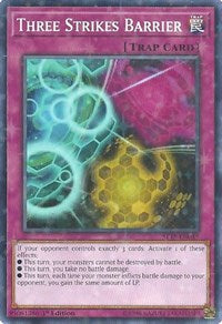 Three Strikes Barrier (Starfoil) [SP18-EN045] Starfoil Rare