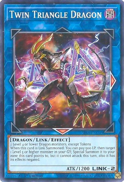 Twin Triangle Dragon [SP18-EN036] Common