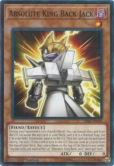 Absolute King Back Jack [SR06-EN020] Common - Board Wipe
