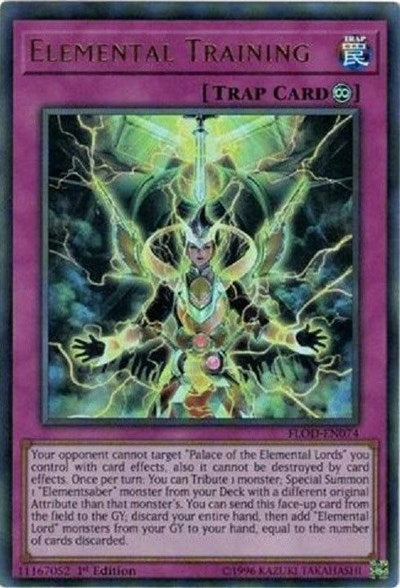 Elemental Training [FLOD-EN074] Ultra Rare