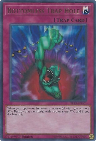 Bottomless Trap Hole [BLRR-EN101] Ultra Rare