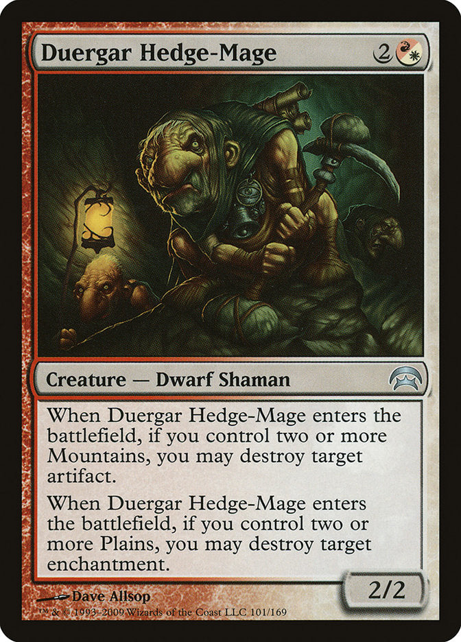 Duergar Hedge-Mage [Planechase]